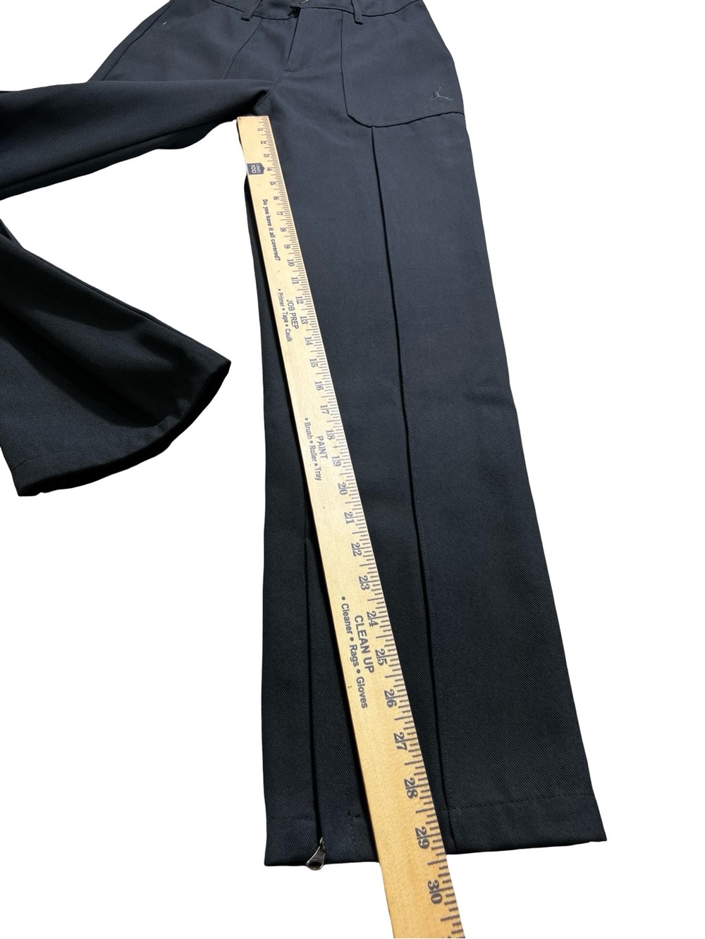 Air Jordan Women’s utility Pants size XS black Wide Leg Zip Hem FN5446-045 NWT - Picture 7 of 16
